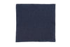 Set di 6 tovaglioli da tavola 45 X 45 CM in 100% puro lino lavato delavè stone washed morbido resistente elegante made in italy BLU NOTTE