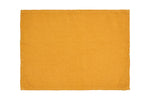 Set di 2 tovagliette americane coppia tovagliette 35 X 50 CM in 100% puro lino lavato delavè stone washed morbido resistente elegante made in italy  OCRA - Vanita di raso