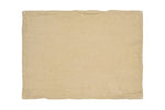Set di 2 tovagliette americane coppia tovagliette 35 X 50 CM in 100% puro lino lavato delavè stone washed morbido resistente elegante made in italy  SABBIA - Vanita di raso