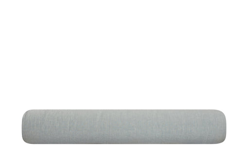 Lenzuolo sotto con angoli in puro lino stonewashed Grigio Fumo