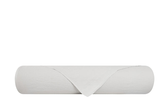 Parure copripiumino in puro lino stone washed Grigio Perla