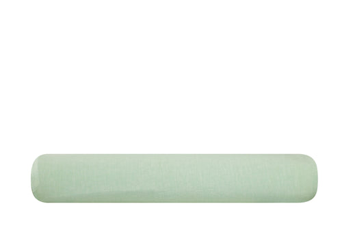 Lenzuolo sotto con angoli in puro lino stonewashed Verde Chiaro