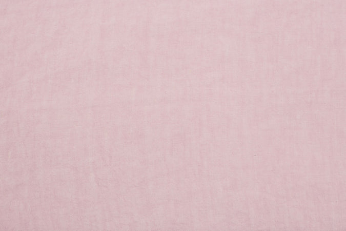 Parure letto in Puro Lino Stonewashed Rosa Perla