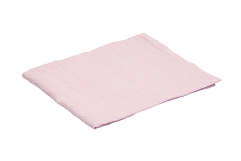 Tovaglia da tavola in 100% puro lino lavato delavè stone washed morbido resistente elegante made in italy  ROSA