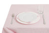 Tovaglia da tavola in 100% puro lino lavato delavè stone washed morbido resistente elegante made in italy  ROSA