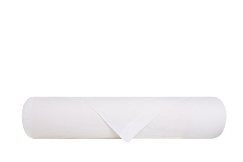 Copripiumino in puro lino stonewashed Bianco