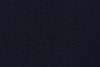 Federa con elegante iniziale ricamata in puro lino stonewashed Blu Notte