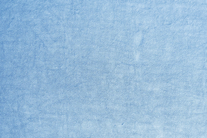 Parure copripiumino in puro lino stone washed Azzurro