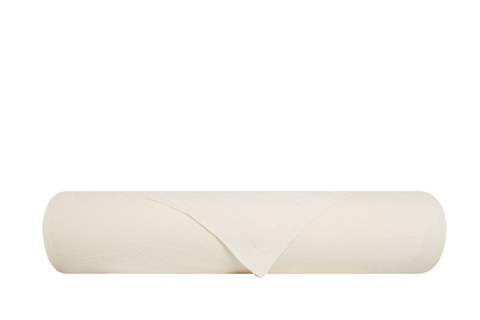 Parure letto in Puro Lino Stonewashed Avorio