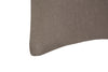 Parure copripiumino in puro lino stone washed Tortora