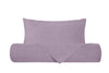 Parure letto in Puro Lino Stonewashed Violetta