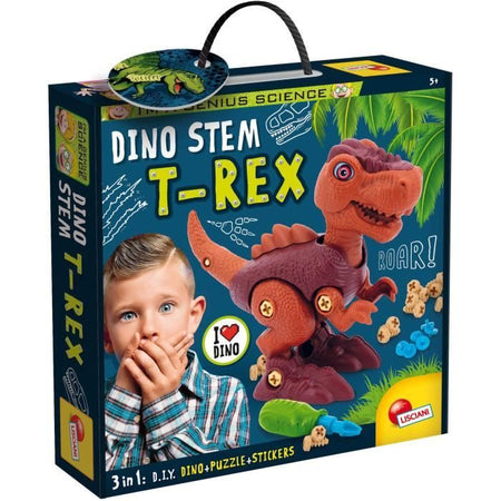 Kit di costruzione Dinosauro STEM - LISCIANI GIOCHI - Archéo-Ludico - Puzzle realistico e costruzione