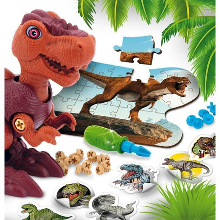 Kit di costruzione Dinosauro STEM - LISCIANI GIOCHI - Archéo-Ludico - Puzzle realistico e costruzione