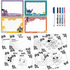 Kit da disegno - LISCIANIGIOCHI - STITCH - Pennarelli profumati - Matite colorate, adesivi