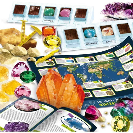 Kit mineralogia - LISCIANI - Inizia la tua collezione di pietre preziose