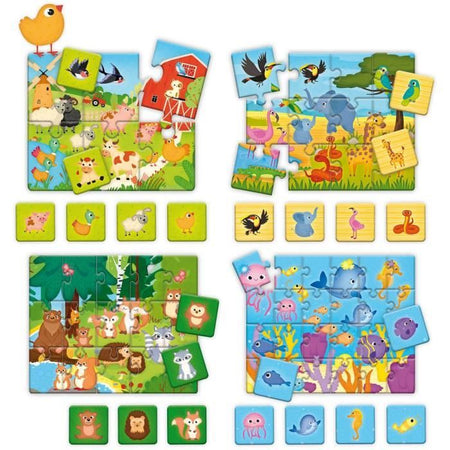 Gli Animali - Carotina - Gioco didattico - LISCIANI