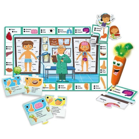 Carotina va dal medico - Scopri il corpo umano - gioco didattico - LISCIANI