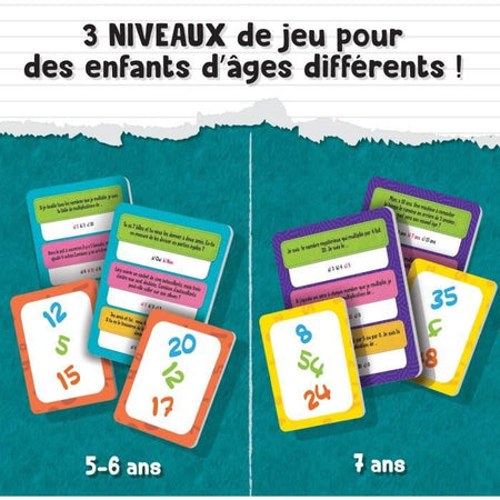 La scuola Génius Talent - il gioco delle moltiplicazioni e dei problemi - si adatta a diversi livelli. - LISCIANI
