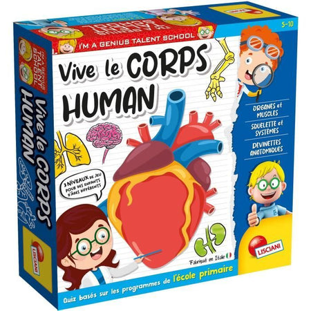 Gioco-corso sul corpo umano - LISCIANI - Scoprire e imparare insieme
