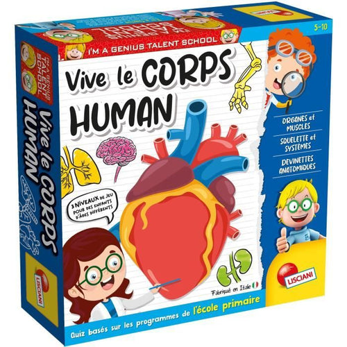 Gioco-corso sul corpo umano - LISCIANI - Scoprire e imparare insieme