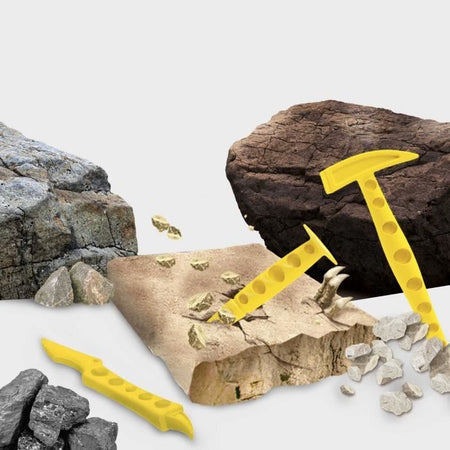 Génius Science - gioco scientifico - Predators 2 in 1 - per scavare e costruire - LISCIANI