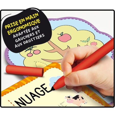 Penna ergonomica - Montessori Pen Super Writing School - LISCIANI