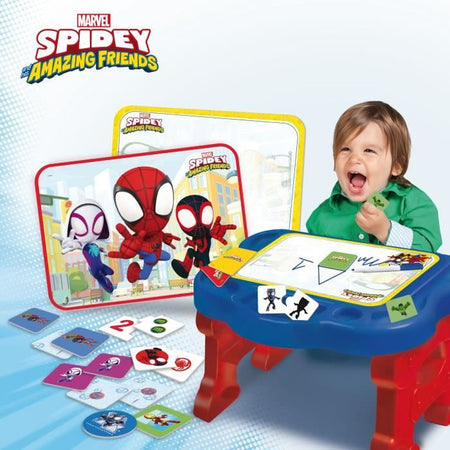 Banco attività con 10 giochi - Spidey Super desk - Giochi Edu - LISCIANI