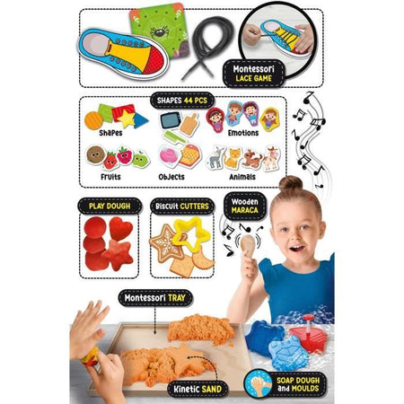 Laboratorio scientifico con 50 attività - LISCIANI - Esperimento Montessori