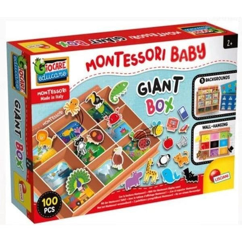 Robusta bacheca Montessori - LISCIANI - Ideale per molteplici attività