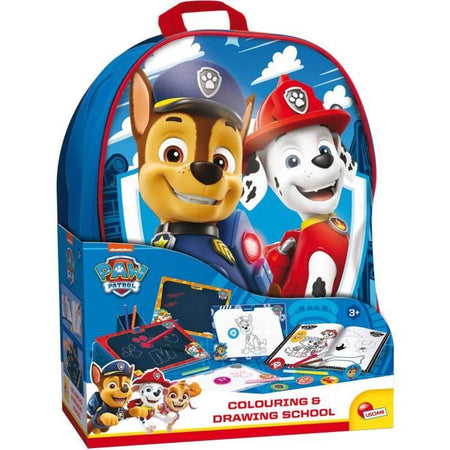 Zaino da colorare e scuola di disegno - Paw Patrol - LISCIANI