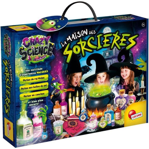 Kit da laboratorio per pozioni magiche - LISCIANI - Scopri i segreti delle streghe
