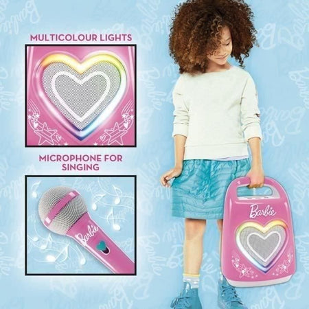 Speciale altoparlante Bluetooth per musica e karaoke con Barbie - LISCIANI -