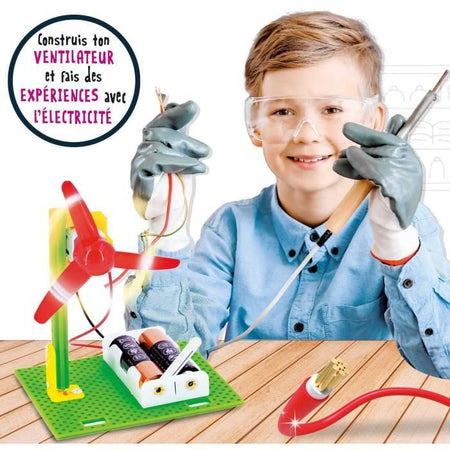 Alla scoperta dell'elettricità - Kit scientifico - SONO UN GENIO TASCABILE - Componenti sicuri