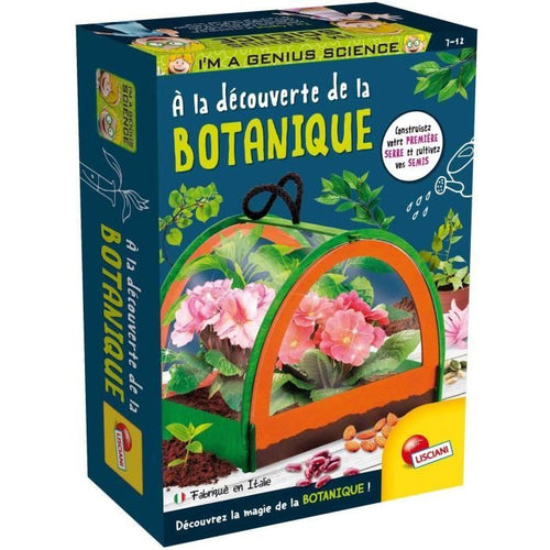 Scoperta botanica - Kit scientifico - SONO UN GENIO TASCABILE - Serra in miniatura, esperimenti botanici