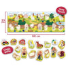 La Fattoria - Puzzle Panoramico - CAROTINA BABY - Sviluppo della logica, Motricità fine