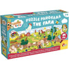 La Fattoria - Puzzle Panoramico - CAROTINA BABY - Sviluppo della logica, Motricità fine