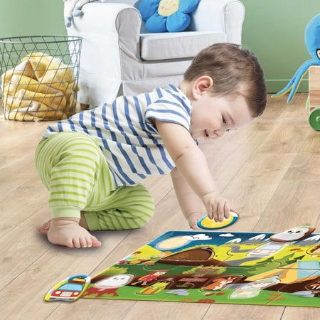 Il Bosco - Puzzle Panoramico - CAROTINA BABY - Sviluppo della logica, Motricità fine