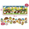 Il Bosco - Puzzle Panoramico - CAROTINA BABY - Sviluppo della logica, Motricità fine