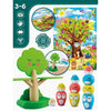 Equilibrio sull'albero - Gioco Montessori - MONTESSORI WOOD - Gioco di equilibrio, albero e uccelli