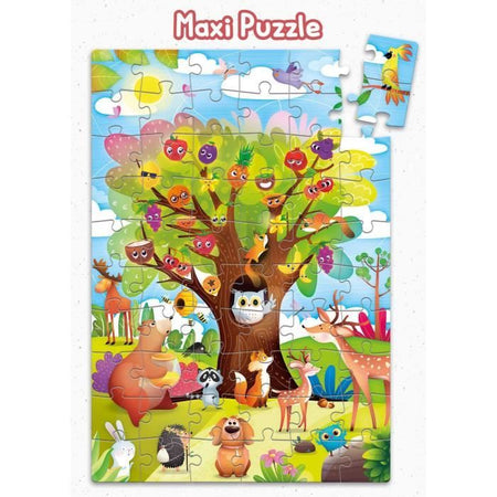 Equilibrio sull'albero - Gioco Montessori - MONTESSORI WOOD - Gioco di equilibrio, albero e uccelli