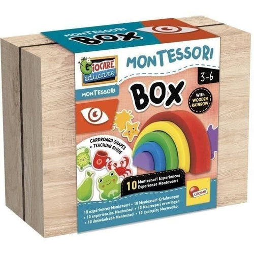 Arcobaleno in legno - LISCIANI - Stimola la vista e la sensibilità ai colori