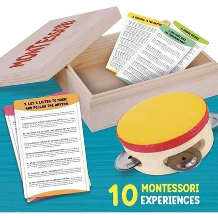 Tamburello in legno - LISCIANI - Suona e affina il tuo udito