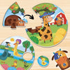Divertente gioco di puzzle - LISCIANI - Abbina cuccioli e mamme