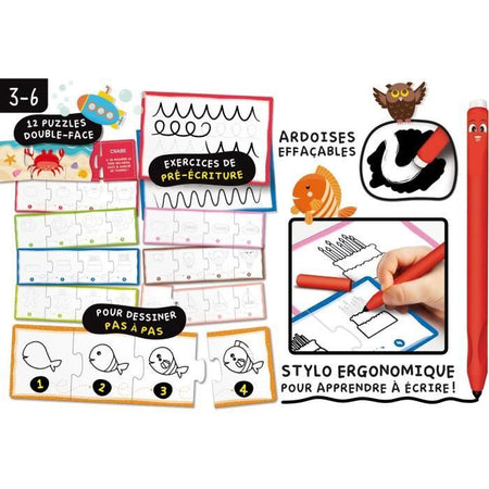 Kit didattico per imparare a disegnare - LISCIANI - Penna speciale inclusa