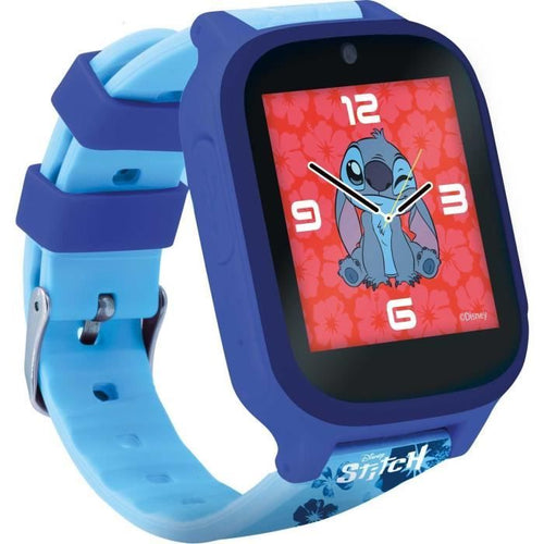 Orologio educativo - HI TECH - STITCH - Quadranti personalizzabili, 5 giochi interattivi