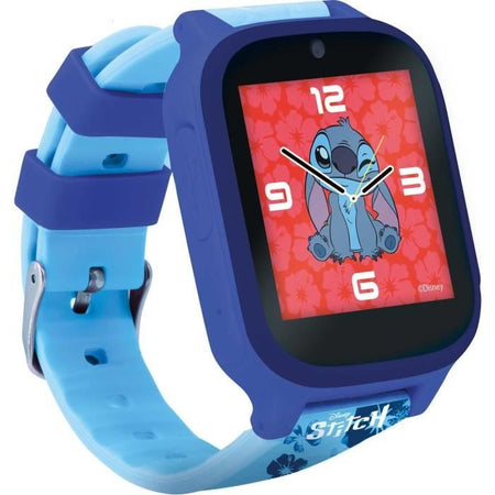 Orologio educativo - HI TECH - STITCH - Quadranti personalizzabili, 5 giochi interattivi