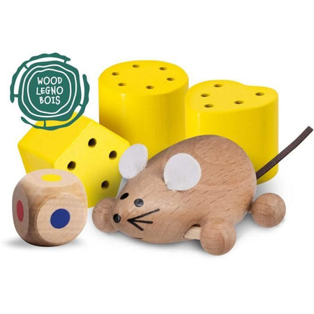 La casa del topo - Gioco Montessori - MONTESSORI WOOD - La casa del topo, Giochi di associazione