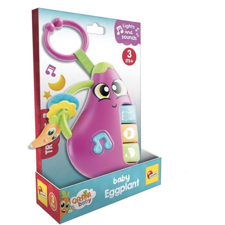 Melanzana - Sonaglio Elettronico - CAROTINA BABY - Melodie e Suoni di Animali, Anelli da Dentizione