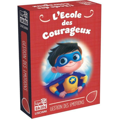 Gioco di carte per bambini coraggiosi - Gioco educativo - ABILIT DI VITA - Carte illustrate