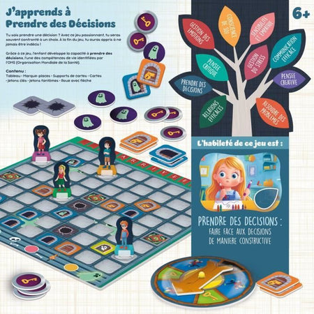 Decision Making - Gioco da tavolo - LIFE SKILLS - Tavola illustrata